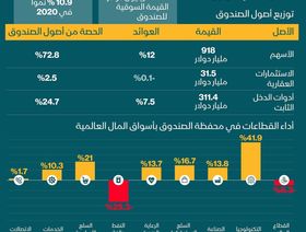 إنفوغراف.. كيف كان أداء أكبر صندوق سيادي بالعالم في عام الوباء؟