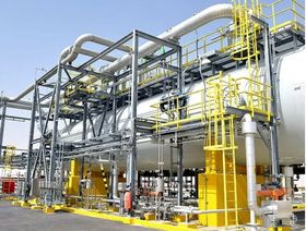 إحدى منشآت الغاز التابعة لـ"أرامكو" السعودية - المصدر: بلومبرغ