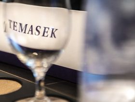 لافتة خاصة بشركة (Temasek Holdings Pte) في سنغافورة - بلومبرغ