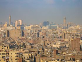 مبانٍ وأبراج سكنية في أفق مدينة القاهرة، مصر - بلومبرغ