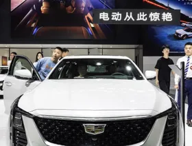 سيارة 'كاديلاك' الفارهة في معرض لشركة 'جنرال موتورز' في الصين - Getty Images