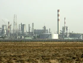 إحدى منشآت التكرير والبتروكيماويات التابعة لشركة "بترورابغ" بالقرب من مدينة جدة، المملكة العربية السعودية - المصدر: بلومبرغ