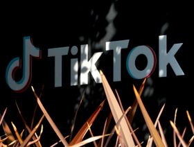 شعار تطبيق "تيك توك" 
المصدر: بلومبرغ - بلومبرغ
