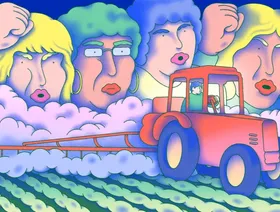 صورة تعبيرية عن رفض حركة لنعد لأميركا صحتها تشريعاً يعرقل تحديث ملصقات المبيدات - بلومبرغ