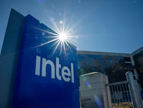 مقر شركة "إنتل" في سانتا كلارا، كاليفورنيا، الولايات المتحدة - بلومبرغ