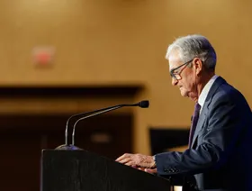 رئيس مجلس الاحتياطي الفيدرالي جيروم باول - بلومبرغ