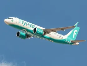 طائرة تابعة لشركة "طيران ناس" - المصدر: بلومبرغ