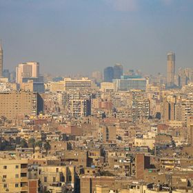مبانٍ وأبراج سكنية في أفق مدينة القاهرة، مصر - بلومبرغ