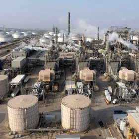 مصفاة نفط في هيوستن تكساس في الولايات المتحدة الأميركية - بلومبرغ