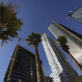 جانب من حي الملك عبد الله المالي في الرياض. السعودية - المصدر: بلومبرغ