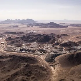 منجم نحاس، جبل صايد، المدنية المنورة، المملكة العربية السعودية (الصورة من التقرير السنوي 2020 لشركة معادن) - الشركة