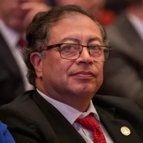 الرئيس الكولومبي غوستافو بيترو أحد أبرز منتقدي ترمب - بلومبرغ