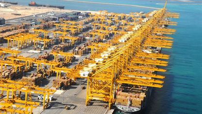 ميناء جبل علي بدبي - المصدر: موانئ دبي العالمية