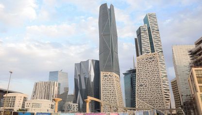 برج صندوق الاستثمارات العامة (PIF) وسط مركز الملك عبدالله المالي في الرياض، المملكة العربية السعودية، يوم الثلاثاء 6 ديسمبر 2022 - المصدر: بلومبرغ