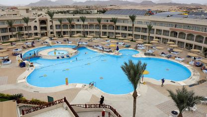 منظر عام لمنتجع سياحي في مدينة شرم الشيخ المصرية - المصدر: بلومبرغ