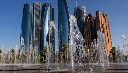 أبراج الاتحاد محاطة بالعقارات السكنية والتجارية في أبوظبي، الإمارات العربية المتحدة، يوم الخميس 24 نوفمبر 2022. - المصدر: بلومبرغ