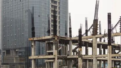 عقارات قيد الإنشاء تطورها شركة "إيفرغراند" في الصين عام 2023 - بلومبرغ