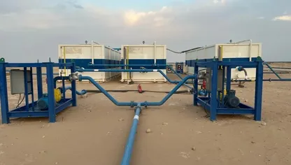 منشآت إنتاجية من حقل الصباح النفطي في ليبيا - المؤسسة الوطنية للنفط - الشركة