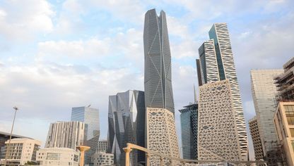 برج صندوق الاستثمارات العامة (PIF) وسط مركز الملك عبدالله المالي في الرياض، المملكة العربية السعودية، يوم الثلاثاء 6 ديسمبر 2022 - المصدر: بلومبرغ
