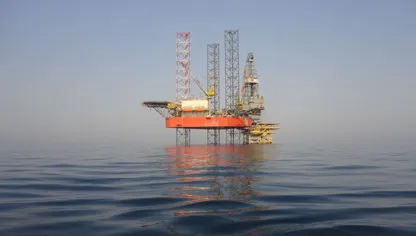 منصة حفر بحرية تابعة لشركة الحفر العربية السعودية - المصدر: بلومبرغ