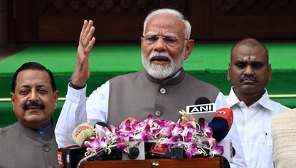 رئيس الوزراء الهندي ناريندرا مودي - بلومبرغ