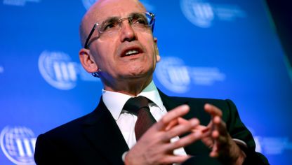 وزير الخزانة والمالية محمد شيمشك - المصدر: بلومبرغ