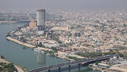 صورة جوية للعاصمة العراقية بغداد - المصدر: بلومبرغ