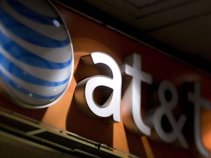 شعار شركة AT&T - المصدر: بلومبرغ