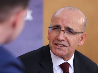 وزير المالية والخزانة التركي محمد شيمشك - المصدر: بلومبرغ