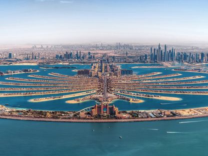 جزيرة النخلة في دبي - المصدر: موقع شركة نخيل
