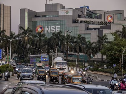 مبنى بورصة الهند الوطنية (NSE) في مومباي، الهند، يوم الثلاثاء 20 ديسمبر 2022. - المصدر: بلومبرغ