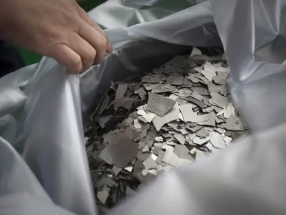 معادن نادرة مخزنة داخل كيس كبير - بلومبرغ