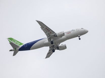 الطائرة الصينية من طراز C919 - المصدر: بلومبرغ