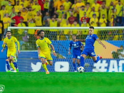 إحدى مباريات الهلال والنصر في السعودية - المصدر: بلومبرغ