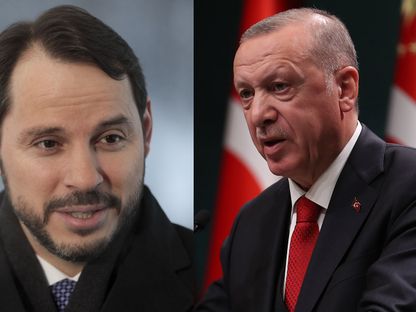 أردوغان وألبيرق - الشرق