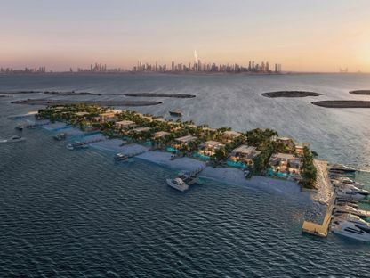 صورة توضيحية لمشروع جزيرة \"آمالي\" في دبي، الإمارات - المصدر: بلومبرغ