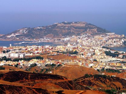 الجيب الإسباني في سبتة في شمال المغرب - المصدر: رويترز