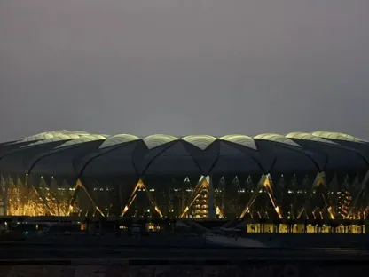 ستاد مدينة الملك عبدالله الرياضية (الجوهرة) في مدينة جدة السعودية - المصدر: بلومبرغ