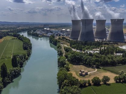محطة \"بورجيه\" للطاقة النووية، بورجيه، فرنسا - المصدر: بلومبرغ