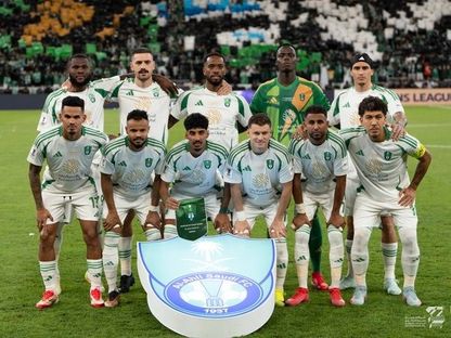 فريق الأهلي السعودي في المباراة النهائية لدوري أبطال آسيا أمام كاواساكي فرونتال الياباني - منصة "X"