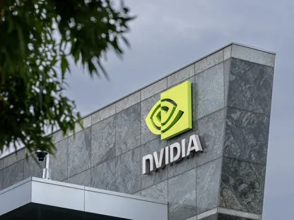 مقر شركة \"إنفيديا\" في سانتا كلارا، ولاية كاليفورنيا، الولايات المتحدة - بلومبرغ