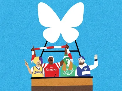 صورة تعبيرية للانتقال الجماعي للمشجعين الرياضيين نحو \"بلوسكاي\" - بلومبرغ