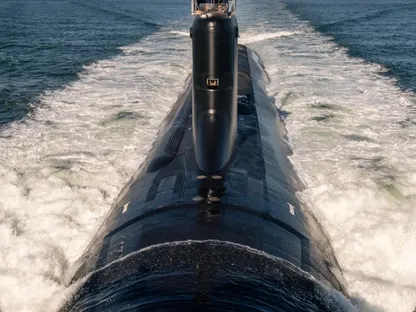 الغواصة الخامسة والعشرون من فئة فرجينيا التابعة للبحرية الأميريكة واسمها ماساتشوستس تكمل التجارب البحرية الأولية في أكتوبر 2025 - الشركة