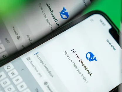 تطبيق \"ديب سيك\" على شاشة هاتف ذكي - بلومبرغ