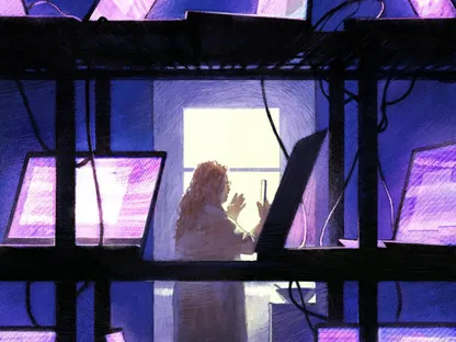 صورة تعبيرية عن مزارع الحواسيب - بلومبرغ