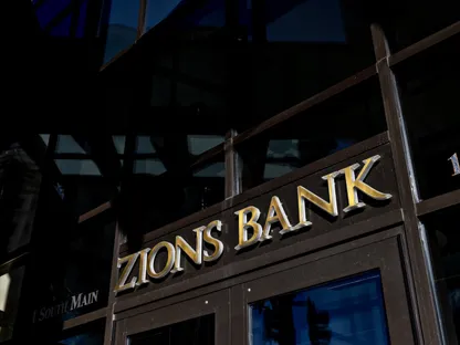 مقر بنك \"زيونز بانكورب\" في مدينة سولت ليك، ولاية يوتا، الولايات المتحدة - بلومبرغ
