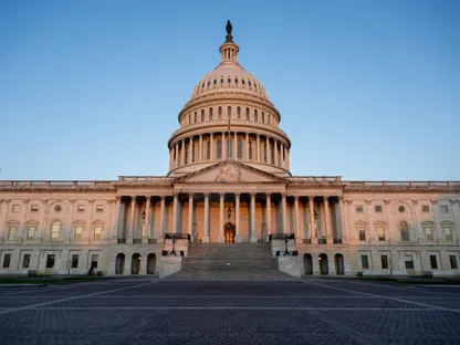 مبنى الكابيتول الأميركي في واشنطن العاصمة، الولايات المتحدة الأميركية - بلومبرغ