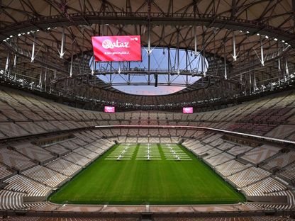 ملعب لوسيل لنهائي كأس العالم لكرة القدم 2022 خلال نهائيات كأس العالم لكرة القدم، في 16 ديسمبر 2021، الدوحة ، قطر. - المصدر: بلومبرغ