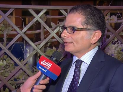 لقاء ماجد شوقي نائب رئيس مجلس إدارة سيكوينز فينتشرز - المصدر: بلومبرغ
