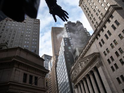 بورصة نيويورك (NYSE) في نيويورك، الولايات المتحدة الأمريكية. - المصدر: بلومبرغ